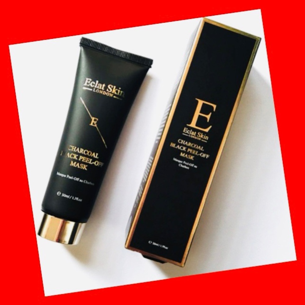Purifying Black Peel-Off Mask By ECLAT SKIN LONDON